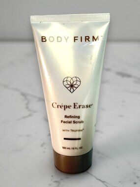 Body Firm Crepe Erase Refining Facial Scrub Fragrance Free 6 fl.oz.